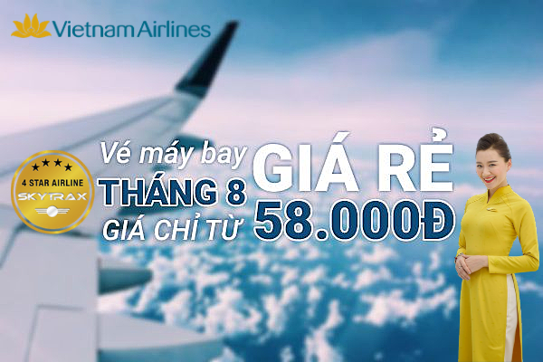 Vé máy bay khuyến mãi đi Chu Lai Vietnam Airlines