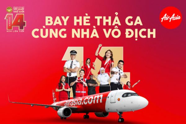AirAsia giảm vé máy bay đi Bangkok và Kuala Lumpur  đến 50%