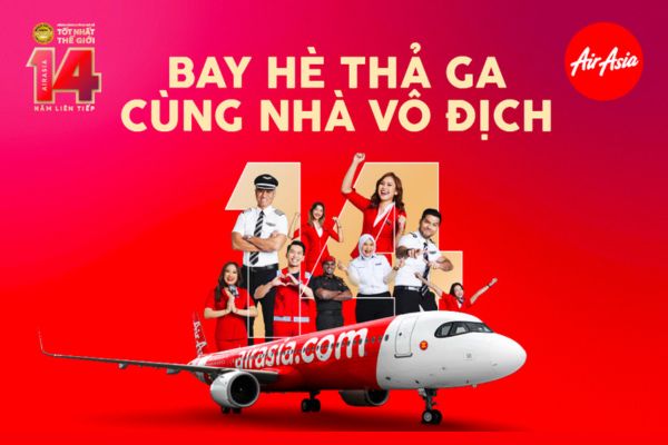AirAsia tung ưu đãi hấp dẫn cho mùa hè tặng miễn phí 20kg hành lý ký gửi