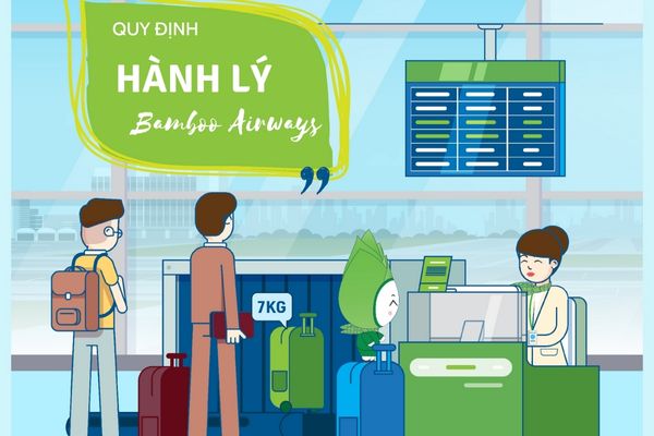 Bamboo Airways cập nhật mới nhất về quy định hành lý xách tay và trả trước