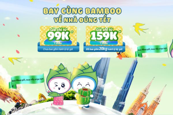 Bamboo Airways Giúp Bạn Về Quê Đúng Tết Không Lo Hết Chỗ