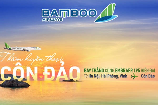 Bamboo Airways khai thác vé máy bay đi Côn Đảo