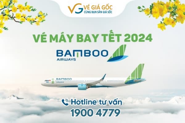 Bamboo Airways mở bán vé máy bay Tết 2024