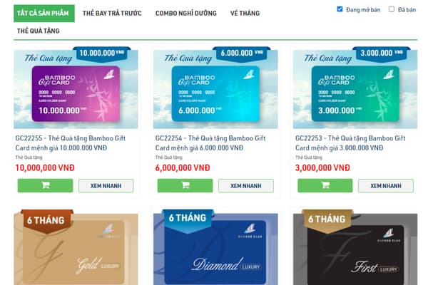 Bamboo Airways tặng quà bao la ưu đãi vô giá