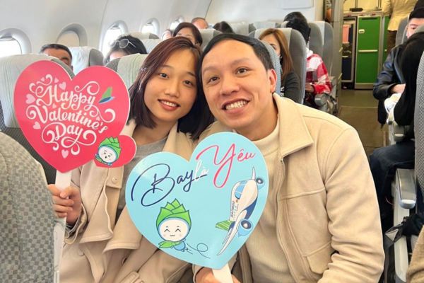 Bamboo Airways tung ưu đ&atilde;i hot Đ&oacute;n xu&acirc;n rộn r&agrave;ng Valentine ngập tr&agrave;n