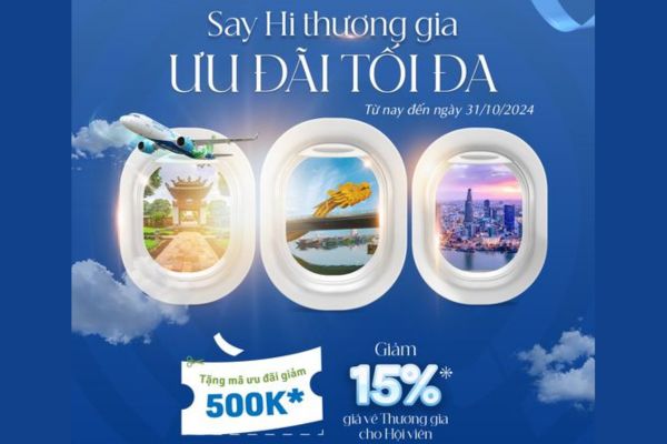 Bamboo Airways tung vé nội địa siêu hời chỉ từ 99k