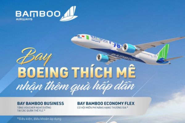 Bamboo Airways ưu đãi đặc quyền cho hành khách thương gia