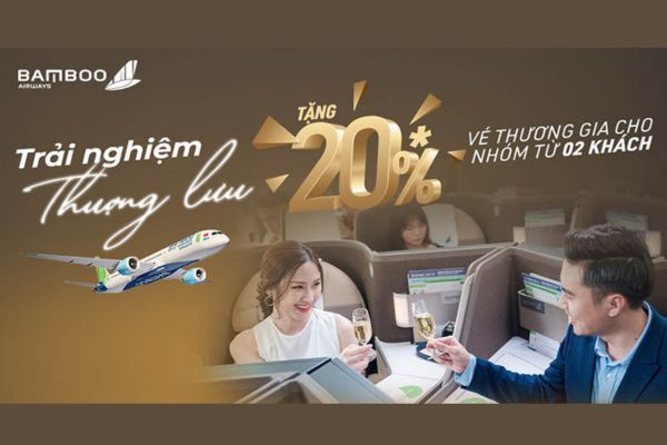 Bamboo Airways ưu đãi đặc quyền cho hành khách thương gia