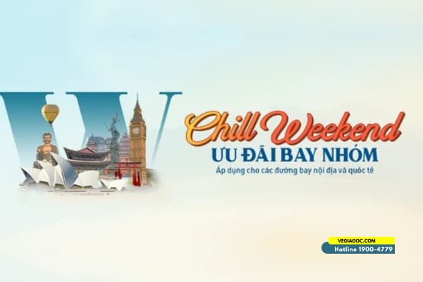 Bamboo Airways khuyến mãi bay nhóm cuối tuần Chill Weekend