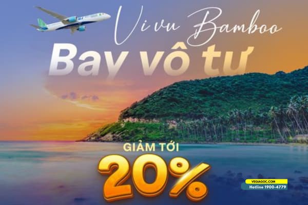 Bamboo Airways Ưu Đãi Giá Vé Máy Bay Chào Hè