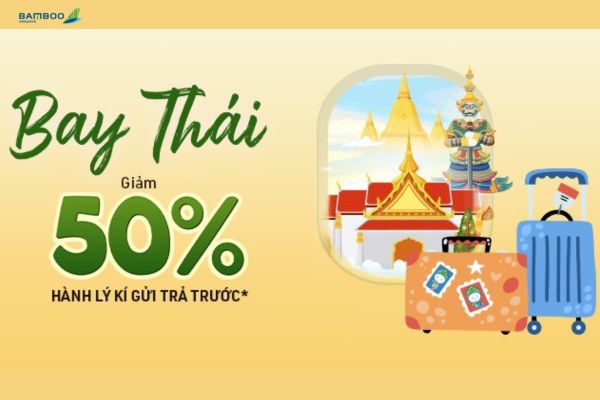 Bay Đến Bangkok Chỉ 1 Đô Từ Bamboo Airways