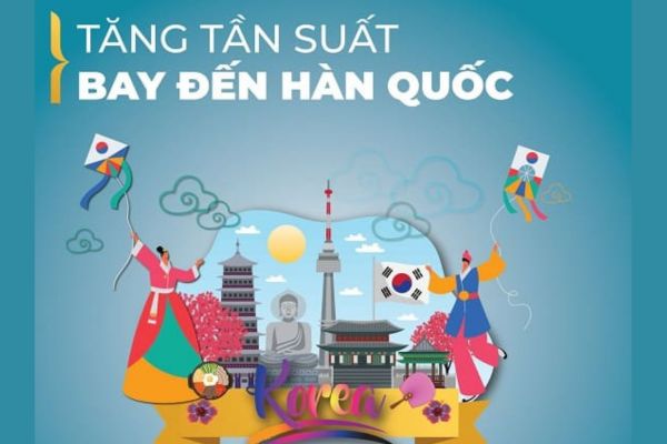 Bay đến Hàn Quốc cùng Vietnam Airlines với giá vé mới cực ưu đãi