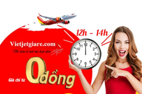 Bay Hết Cỡ Săn Vé Máy Bay Giá Rẻ Bỡ Ngỡ Cùng Vietjet Chỉ Từ 0Đ
