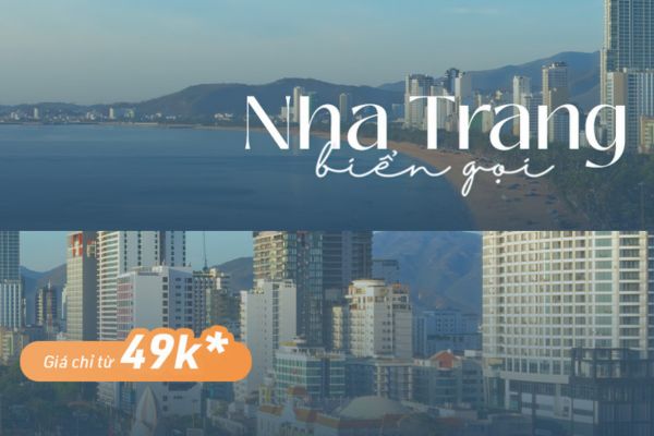 Bay Nha Trang cuối năm vé hot chỉ từ 49K/người