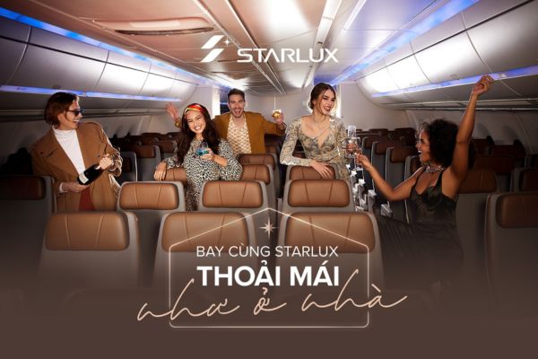 Bay Starlux Airlines đến Hoa Kỳ, trải nghiệm thư thái chỉ từ 474 USD