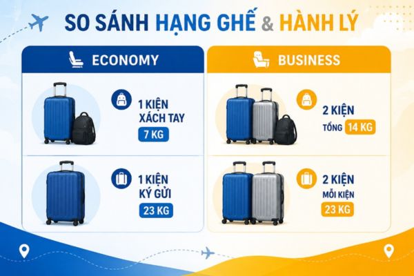 C&aacute;c hạng v&eacute; Sun PhuQuoc Airways kh&aacute;c nhau như thế n&agrave;o?