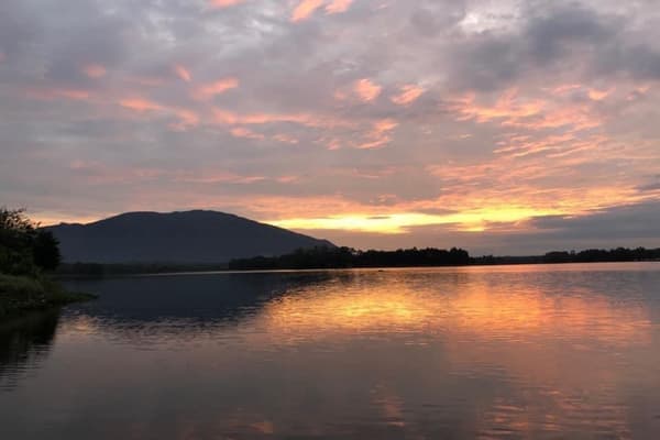 Cảnh sắc trữ tình nên thơ của hồ Núi Le Đồng Nai