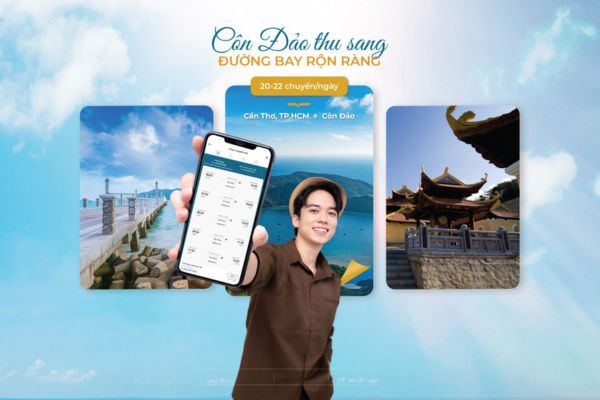 Cập nhật giá vé máy bay Côn Đảo từ Vietnam Airlines