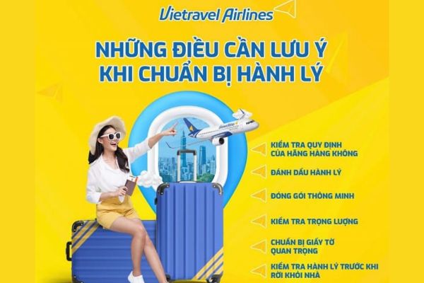 Cập Nhật Phí Mua Thêm Một Kiện Hành Lý Ký Gửi Vietravel Airlines