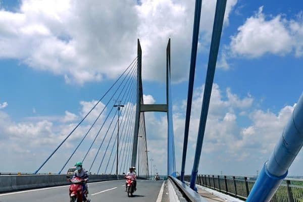 Cầu Mỹ Thuận chiếc cầu văng dây dài nhất Việt Nam