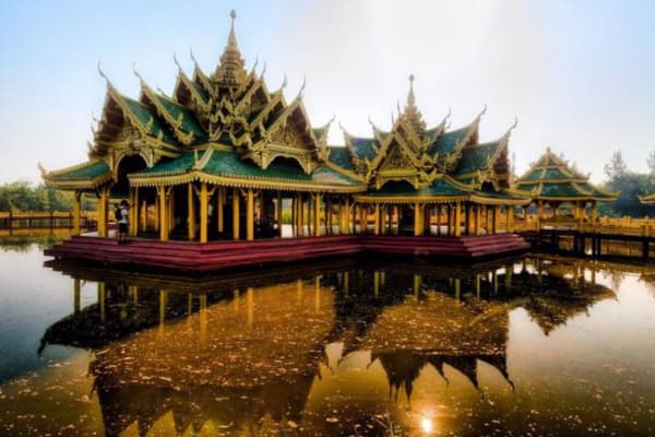Check in Thành Phố Cổ Đại Muang Boran Thái Lan