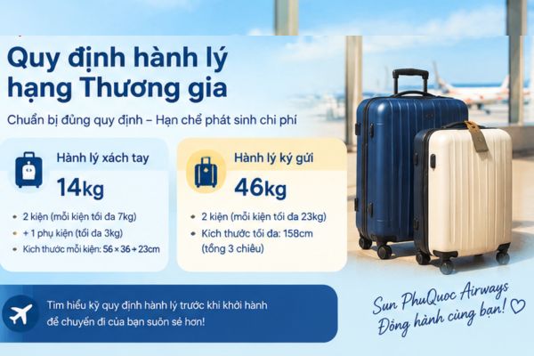 Check-in thương gia Sun PhuQuoc Airways: Kh&aacute;ch được ưu ti&ecirc;n những g&igrave;?