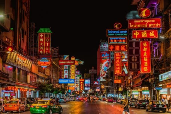 Cung Đường Yaowarat Nhộn Nhịp Tại China Town Bangkok