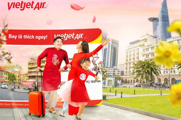 Chính thức Vietjet mở bán vé Tết 2026 – Đặt sớm, bay thoải mái