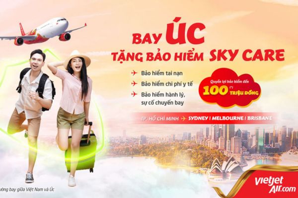 Chuyến Bay Thẳng Đầu Tiên Từ Hà Nội Tới Melbourne Của VietJet