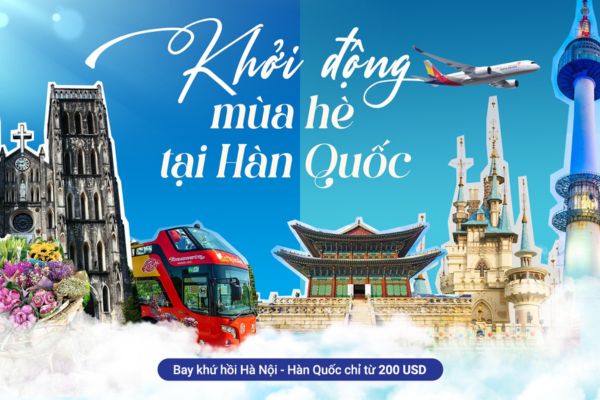 Cùng Asiana Airlines đón mùa hè tại Hàn Quốc chỉ từ 200 USD