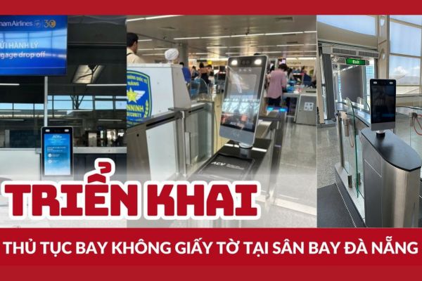 Đà Nẵng tiên phong triển khai thủ tục bay không giấy tờ với Face ID qua VNeID
