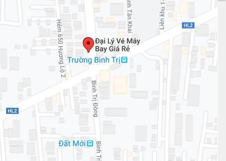 Đại lý vé máy bay quận Bình Tân