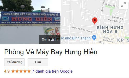 Đại lý vé máy bay quận Bình Tân