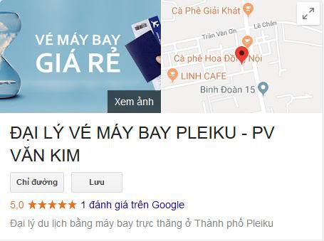 Đại Lý Vé Máy Bay Tại Pleiku 