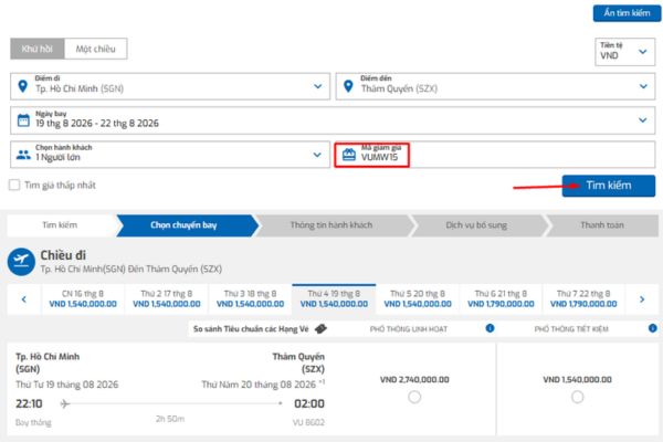 Đặt v&eacute; cuối tuần ngay h&ocirc;m nay để tận hưởng ưu đ&atilde;i từ Vietravel Airlines