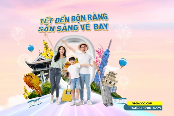 Đặt Vé Máy Bay Tết Giáp Thìn 2024 Cùng Vietnam Airlines Chỉ Từ 860.000 VNĐ