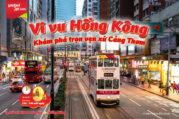 Đặt vé Vietjet trải nghiệm Hồng Kông, thiên đường sôi động của châu Á