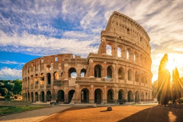 Đấu trường La Mã Colosseum Kỳ Quan kiến Trúc La Mã