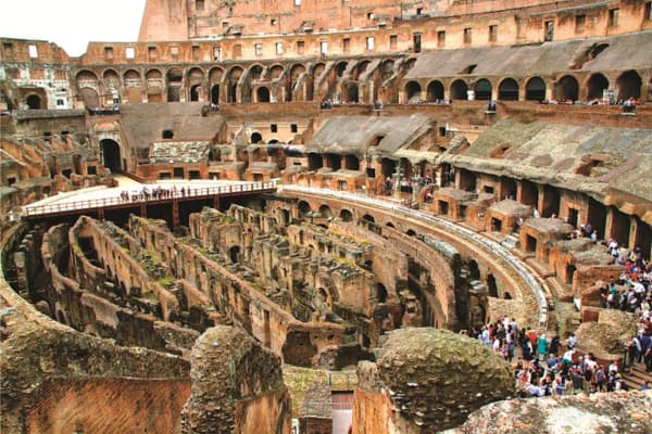 Đấu trường La Mã Colosseum Kỳ Quan kiến Trúc La Mã