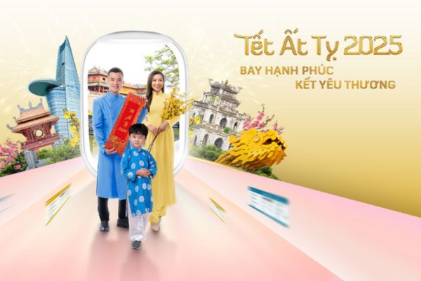 Đón Tết tiết kiệm với vé Vietnam Airlines chỉ từ 89k