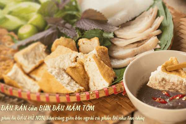 Du lịch Thanh Hóa thưởng thức ẩm thực bún đậu mắm tôm 