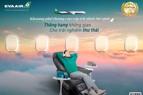 EVA Air Mở Rộng Dịch Vụ Khoang Phổ Thông Cao Cấp Đến Seattle