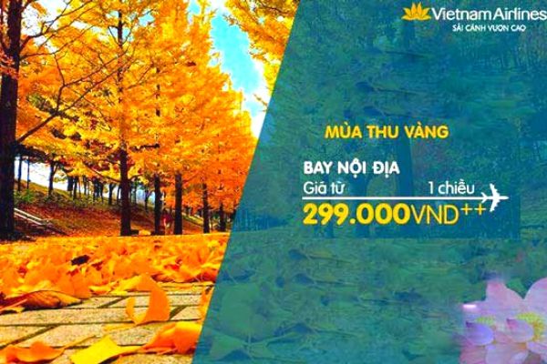 Giá vé máy bay khứ hồi đi Cà Mau Vietnam Airlines