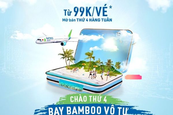 Giá vé máy bay khứ hồi đi Huế Bamboo Airways