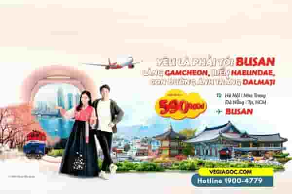 Hàn Quốc rộng cửa đón chào bao vé bay với giá rẻ siêu bất ngờ của Vietjet