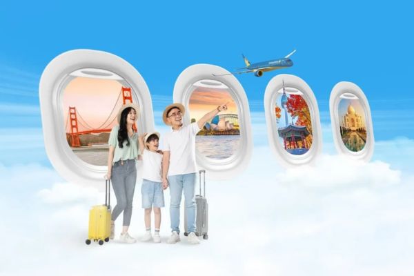 Hạng Thương gia Vietnam Airlines bay đến Đài Loan