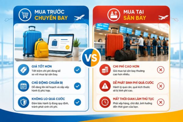H&agrave;nh l&yacute; v&eacute; thương gia Sun PhuQuoc Airways được mang bao nhi&ecirc;u kg?