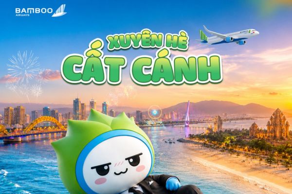 Hè Sôi Động Cùng Chương Trình Ưu Đãi Kép Của Bamboo Airways
