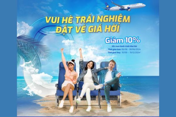 Hè Vui Hết Ý Săn Vé Giá Hời Cùng Vietravel Airlines