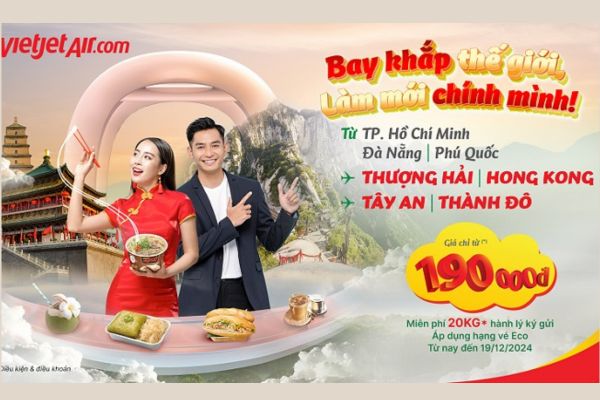 Hong Kong trong tầm tay – Đặt vé ngay với VietjetAir